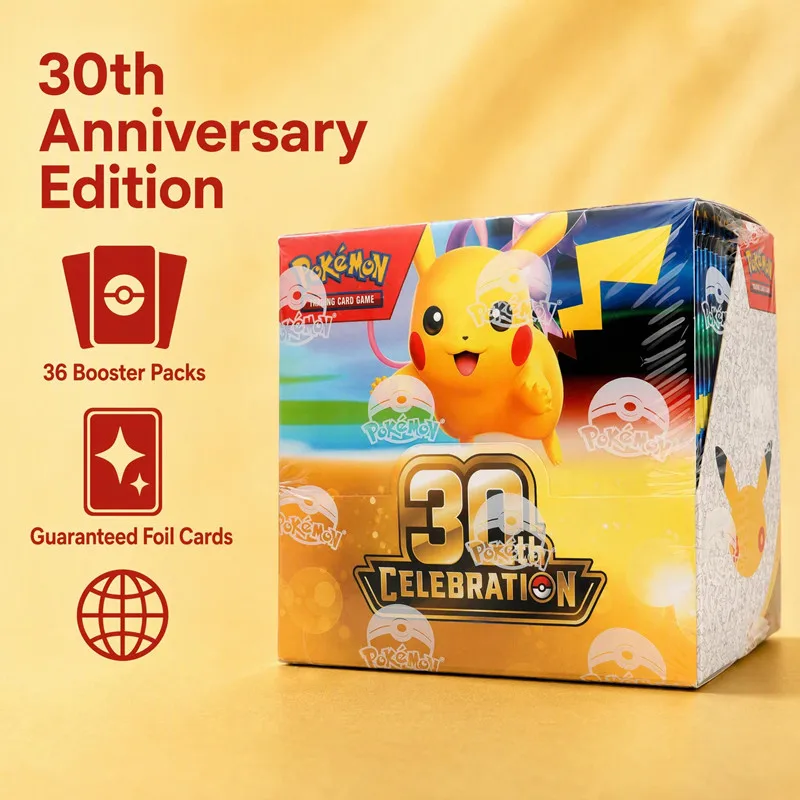 Pokémon TCG en anglais : Boîte d'extension de la 30e édition, carte à collectionner POKÉMON EX SPECIAL ART CLASSIC, carte de collection, cadeau de Noël