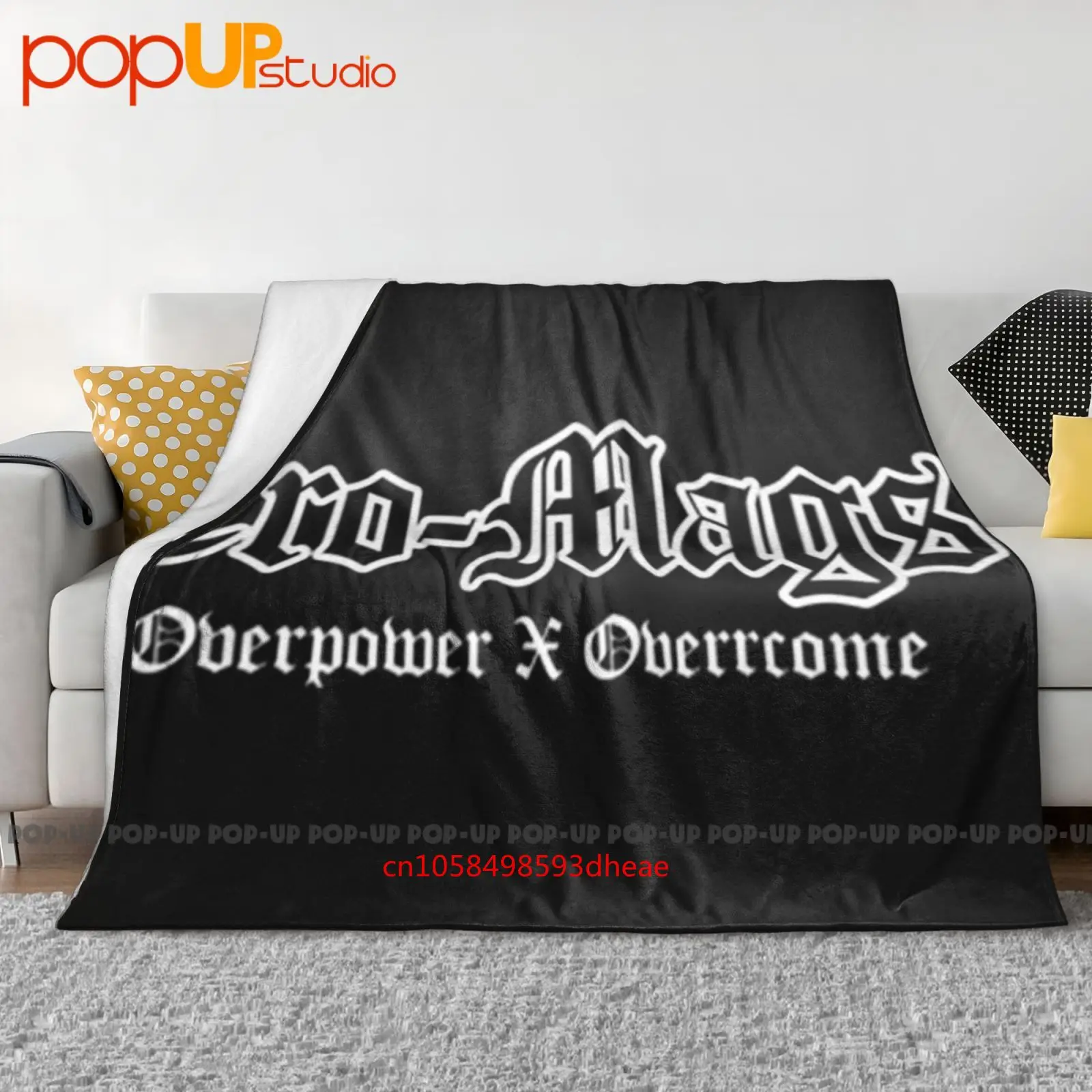 Cro-Mags Agnostic Front Sheer Terror Slapshot Gang D.R.I. Judge Manta ultrasuave, edredón, funda de sofá de invierno, fundas de cama