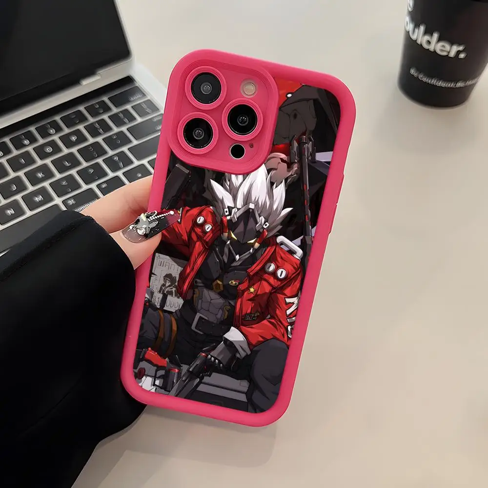 

ZZZ Billy Kid Phone Case for iPhone 17 16 15 14 13 12 11 Air Pro Max Plus Red Soft TPU Shockproof Cover