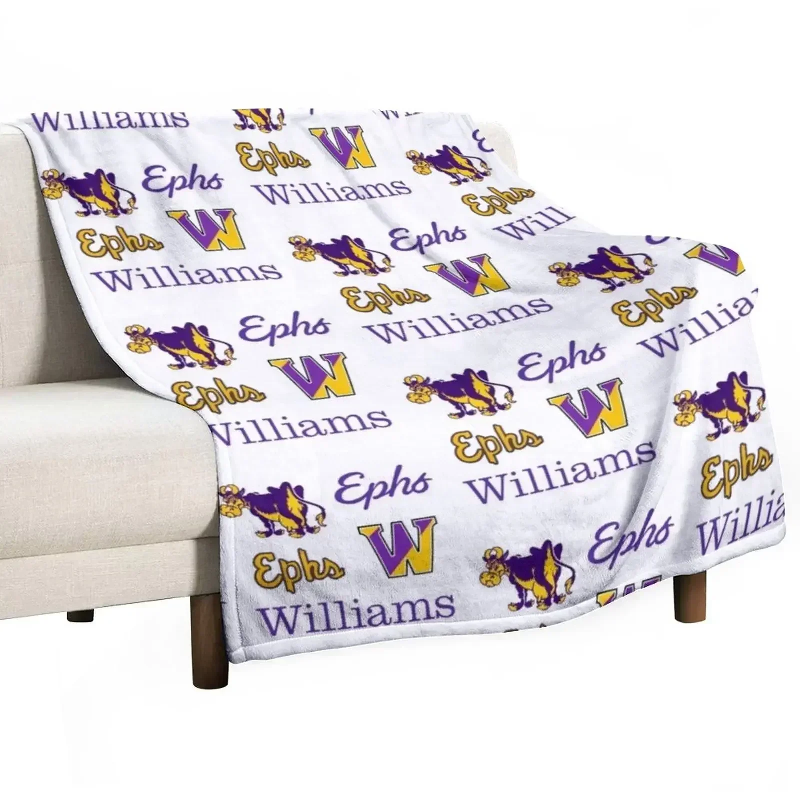 williams college logo pack Throw Blanket Custom Stuffeds Hair Bed covers Decorative Throw Extra Large Throw Blankets
