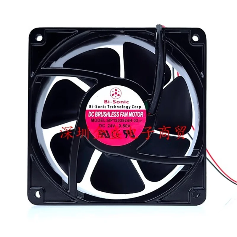 

New original 24V 0.60A BP1203824M-03 12CM 12038 aluminum frame axial fan