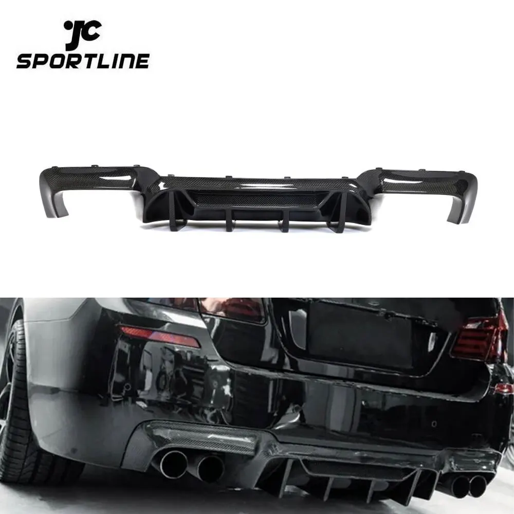 

Карбоновый задний диффузор-спойлер для BMW F10 F11 F18 M5 530i 550i 2011 - 2017