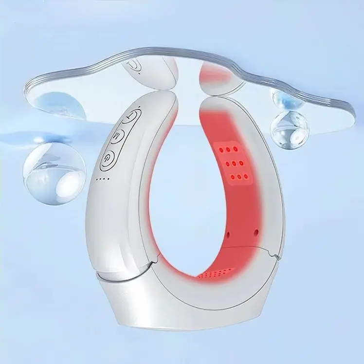 

808nm Laser Device for Neck & Shoulder Pain HLKGO Rechargeable Infrared Heating Massager, Anti-Fatigue Design