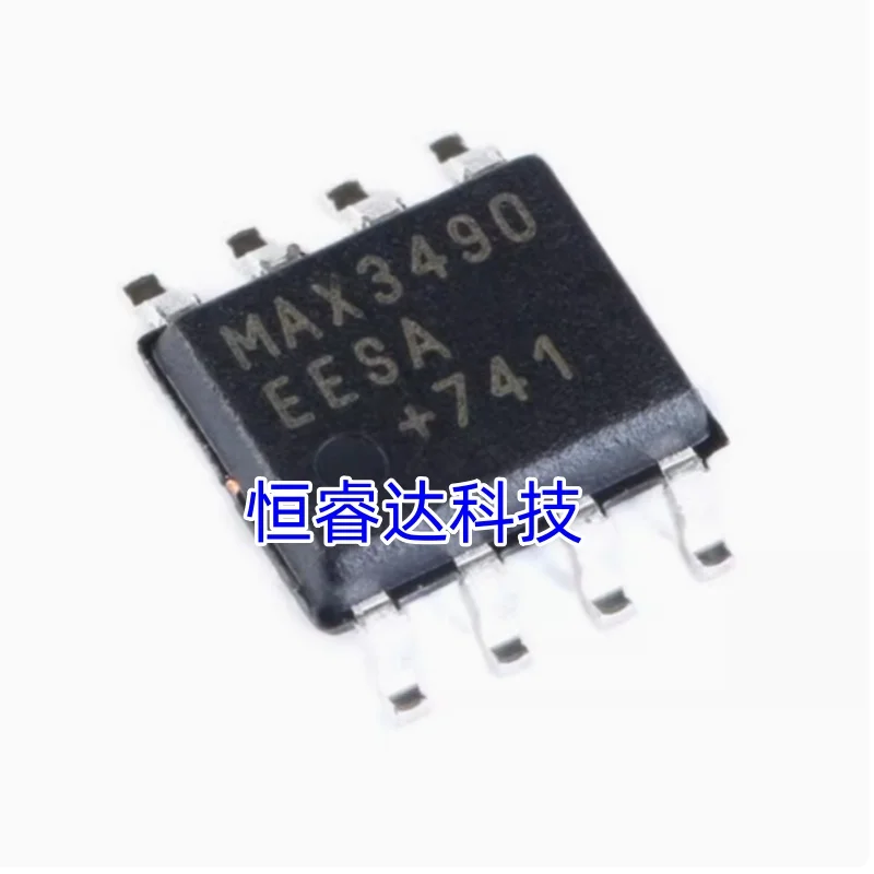 

12 шт. новый оригинальный трансивер интерфейса MAX3490EESA + T MAX3490EESA MAX3490 SOP-8
