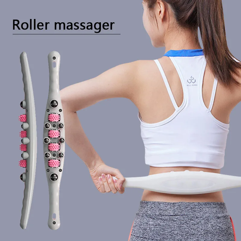 

1pcs Manual Fascia Massage Roller for Trigger Points Cellulite & Sore Muscle Release Body Care Fitness Tool