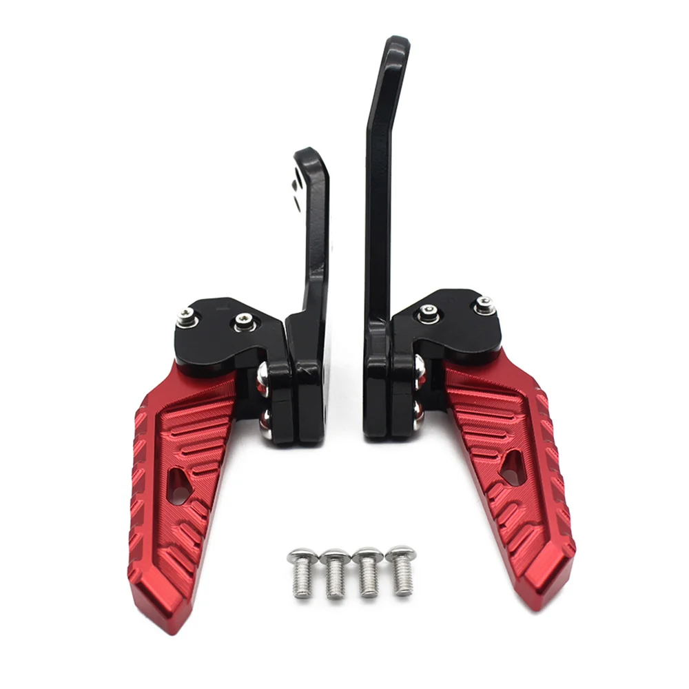 

Motorcycle Foldable Rear Foot Pegs Foot Rest Passenger Footrests Set for Yamaha Nmax155 Nmax 155