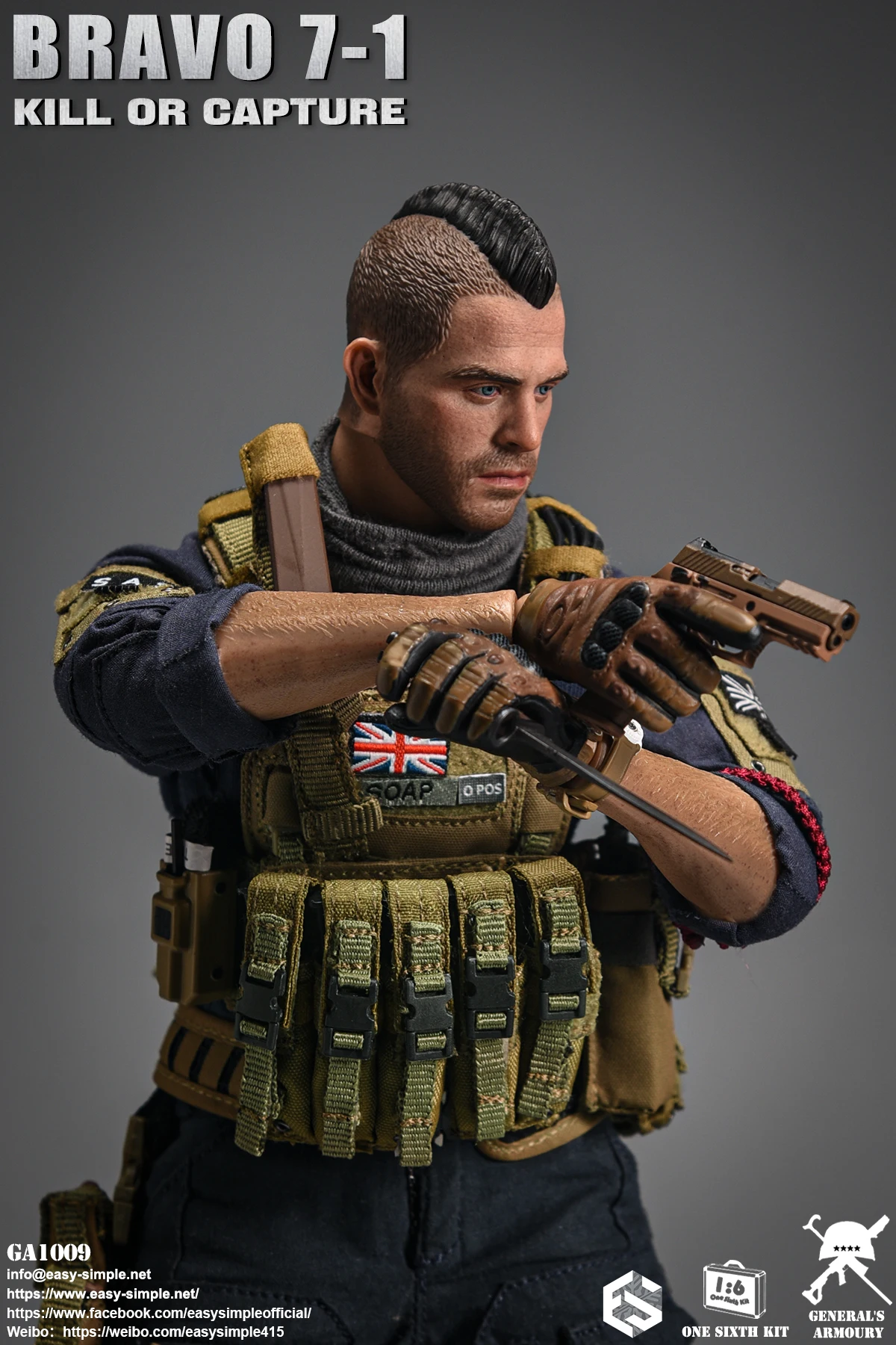 In Stock General's Armoury EASY&SIMPLE ES 1/6 Scale Special Forces