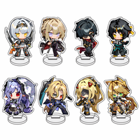 New Hot Game Zenless Zone Zero Yixuan Hugo Vlad Anby Fufu Fellini Ukinami Yuzuha Acrylic Stand Model Plate Desk Decor Collection
