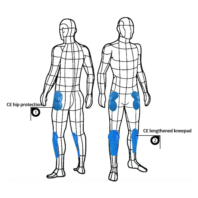 Jeans masculinos resistentes a queda para motocicletas, calças de equitação ao ar livre, equipamento protetor, verão, 2024