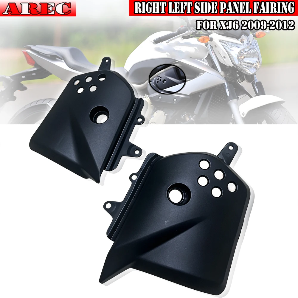 Motorcycle Fairing For Yamaha XJ6  XJ 6 2009-2012 2010 2011 Matte Black Right Left Side Panel Fairing Kit Frame Parts