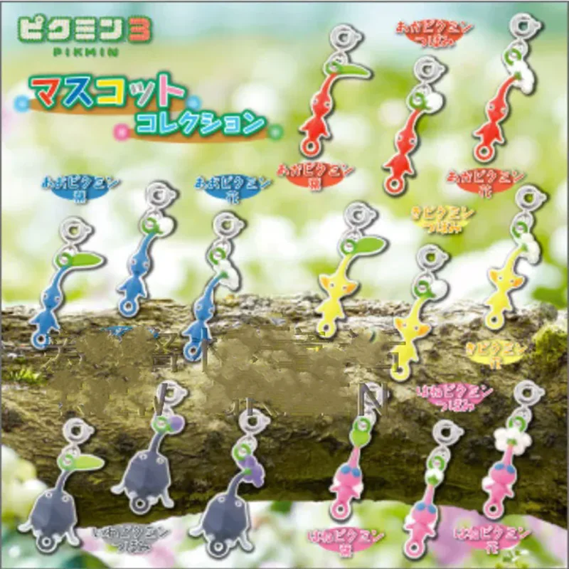 15pcs cartoon 5colors pikmin action figure doll PVC kids collection model toy