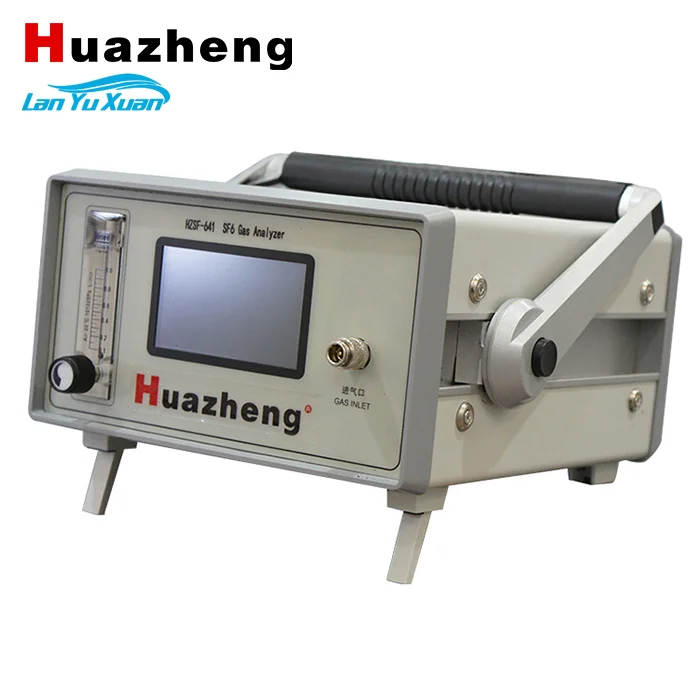 Huazheng Electric HZSF-641 Portable Professional Sf6 Dew Point Analyzer OEM 4-in-1 Sf6 Gas Comprehensive Analyzer