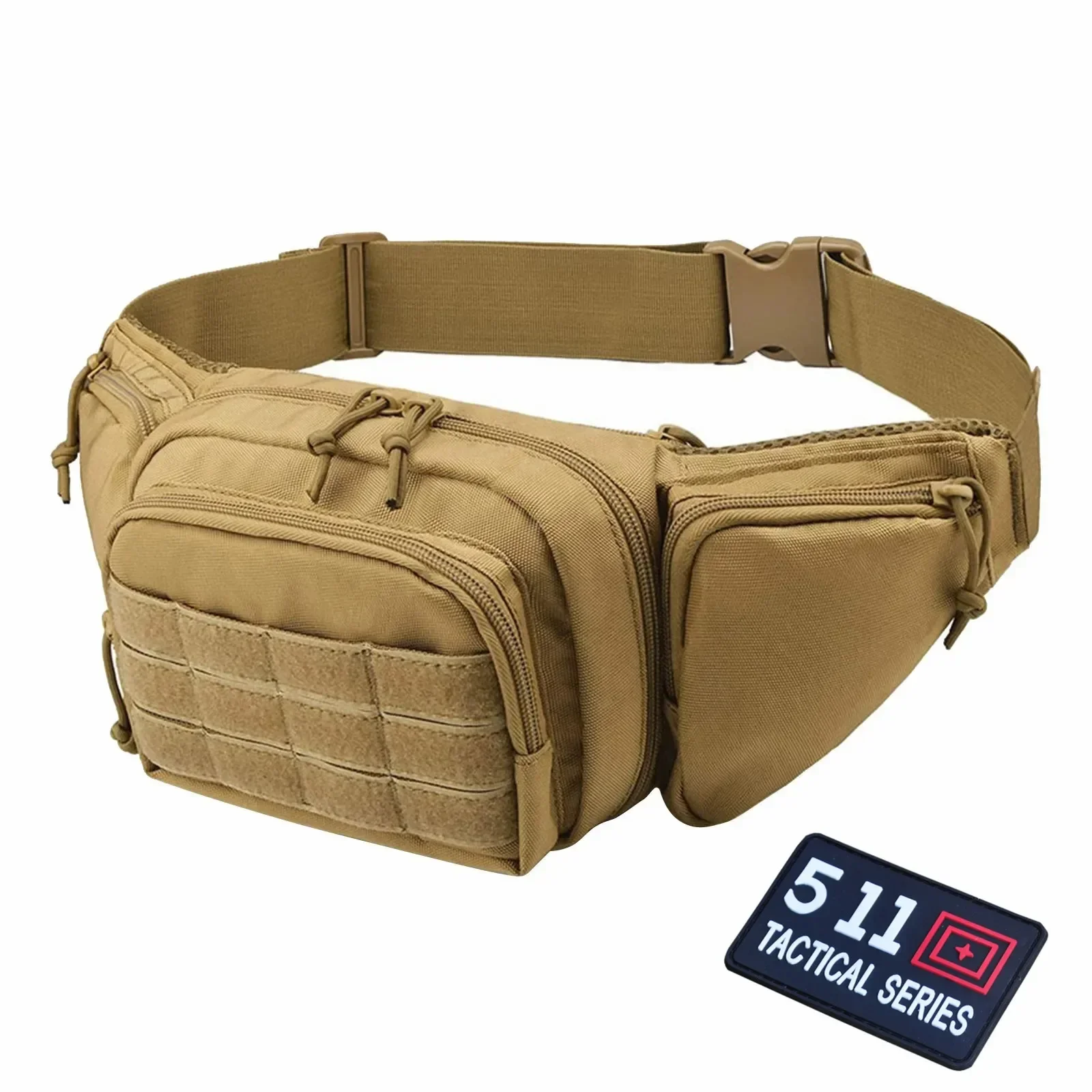 GL Tactical Waist Bag Gun Holster Military Fanny Pack Sling Shoulder Bag Outdoor Chest Assult Pack Concealed Gun Carry Holster