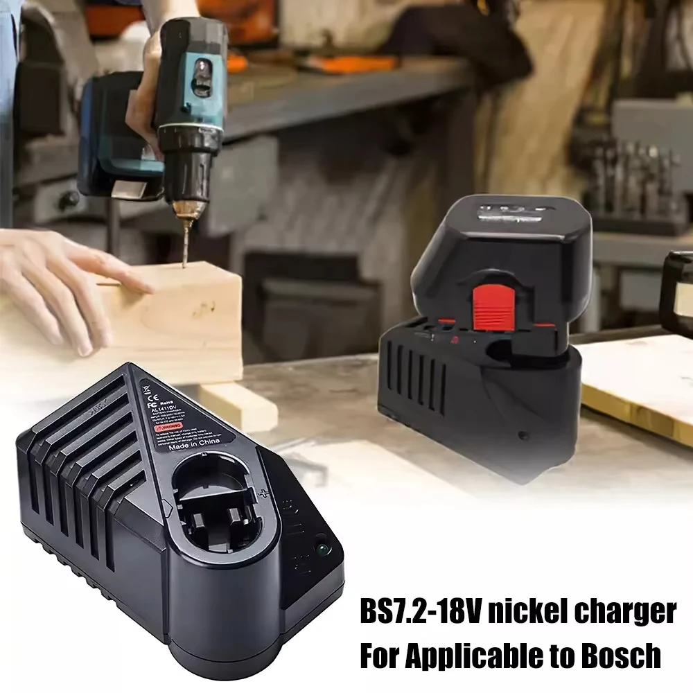 For Bosch 7.2V/GSR9.6/12V/14.4V Fast Battery Charger Adapter NI-MH NI-CD AL1411DV GSR7 2-2 GSR9 6-2 GSR12-2 GSB12-2