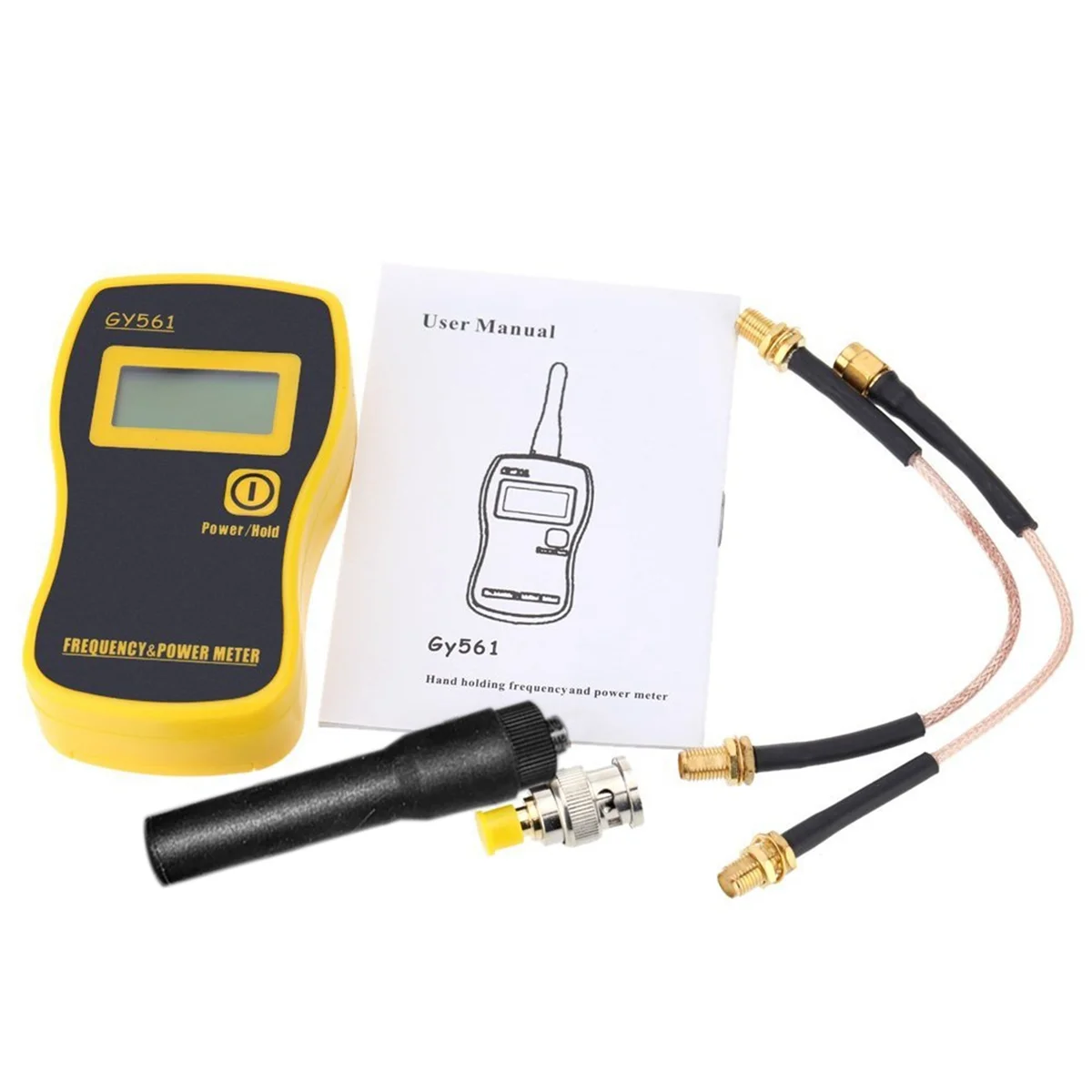 Ручной Мини-счетчик частоты GY561, измеритель мощности для двусторонней радиосвязи