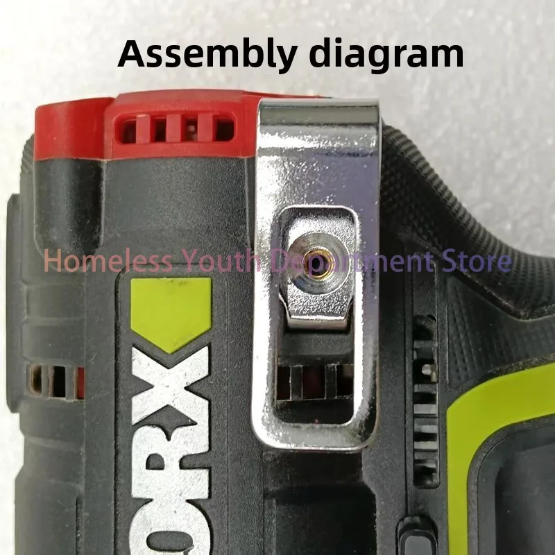 

WU132X Dedicated Quick Hanging Hook Modification Kit for WORX Electric Drill Belt Waist Buckle Quick Hanging Portable Tools