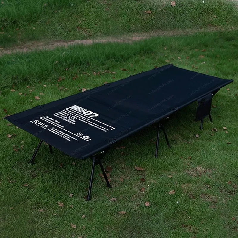 Wild trail camp bed, outdoor camping lunch break folding portable, widened extended lift bed view 4