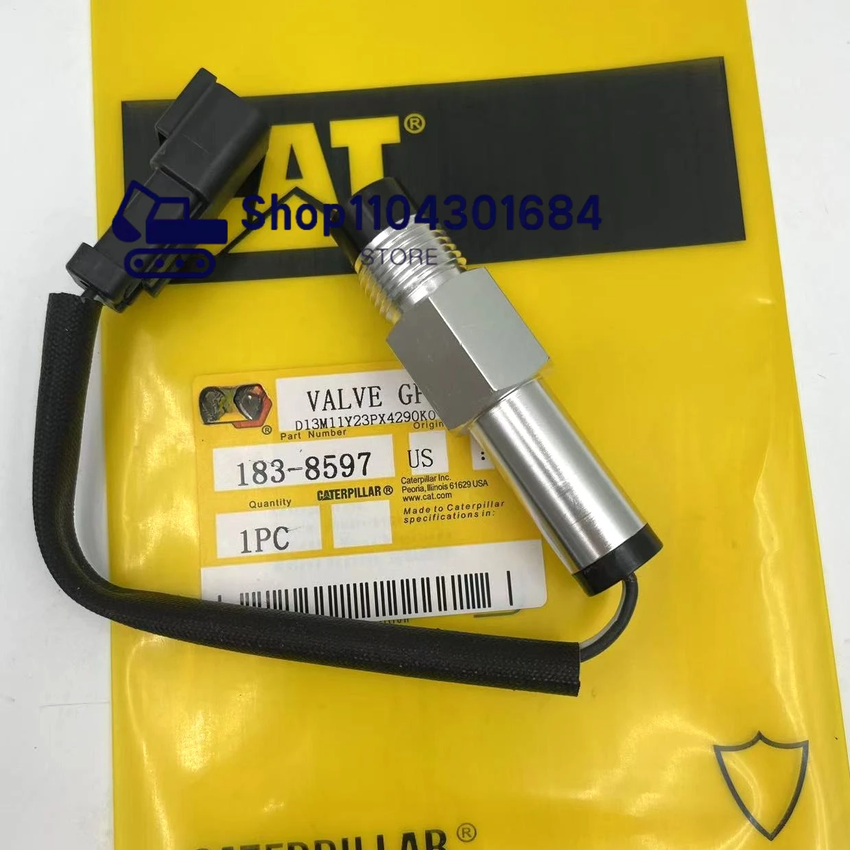 

183-8597 Sensor GP-Speed 1838597 for Caterpillar Excavator 784C 785C 785D 797