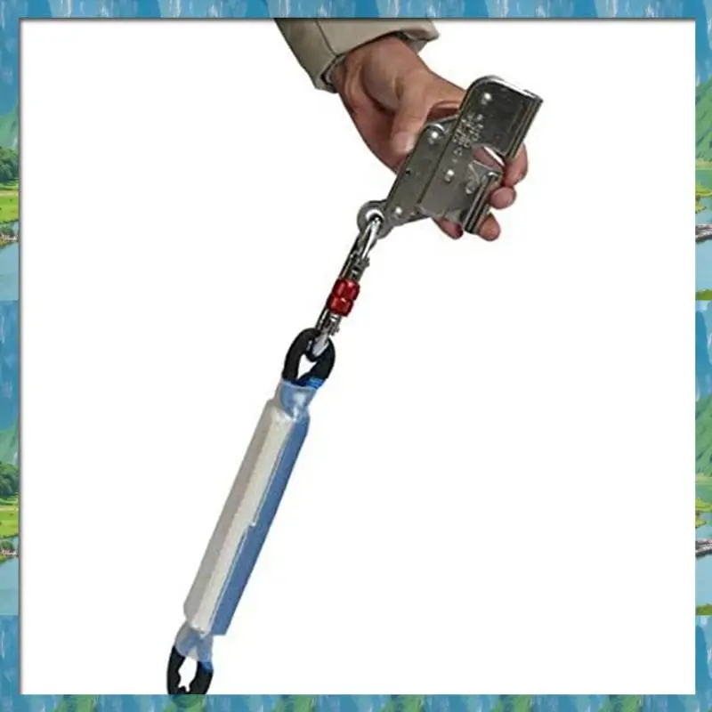 The New 1 Piece Descender Clamp Climbing Anti-Fall Protection Rope Grabber Used For Swinging Climbing Trees