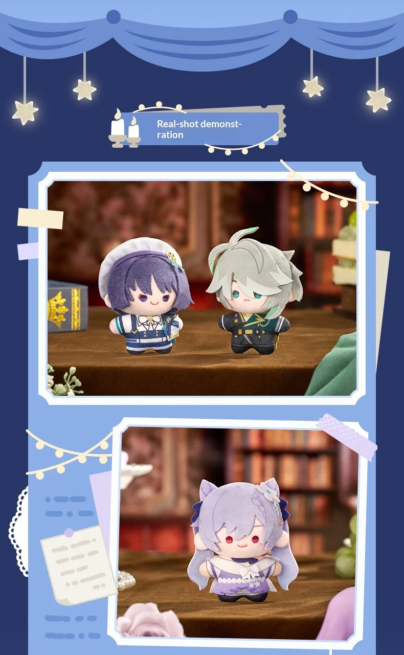 Echte Genshin Impact Resplendent Feast Serie Chibi Blind Box Mystery Box Niedlicher Taschenanhänger Sammlerpuppe Geburtstagsgeschenk Spielzeug – Detail 12