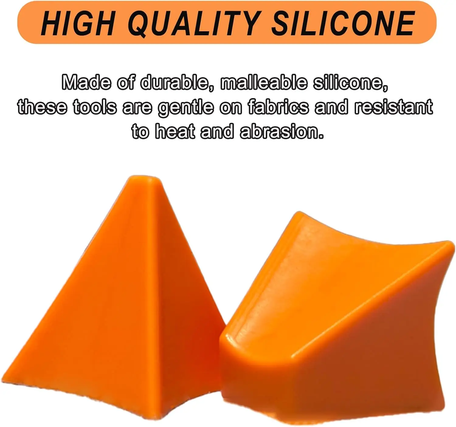 

New Orange Silicone Seam Tools Set for Home Decoration Flexible Craft Knives And Putty Knives for DIY Home Projects
