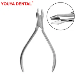 Alicates de tres puntas para ortodoncia, alambre de acero para dar forma y doblar Forcep, herramienta de dentista