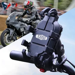 Handlebar Mobile Phone Holder W/ Shock Absorber GPS Bracket For YAMAHA XSR700 XSR900 XSR 900 700 155 XSR125 XSR155 Accessories