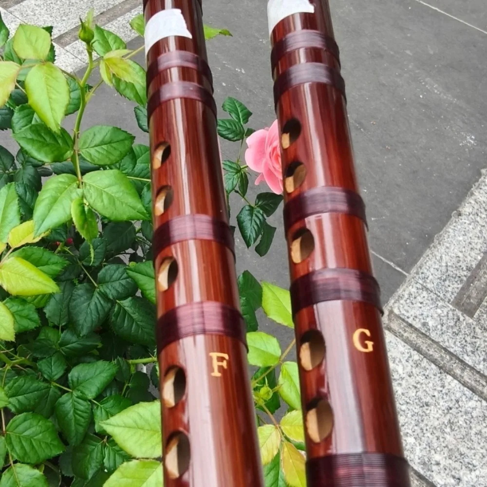 الخيزران المر 6 حفرة العمودي الناي الكبار المبتدئين الناي C/D/E/F/G/E-لمحة مسطحة الأداء المهني الآلات الموسيقية