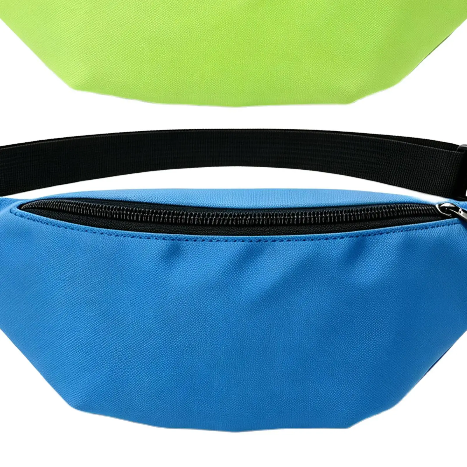 Waist Bag 3 Pieces Waterproof Zipper Sports Pouches Neon Color Adjustable Running Fanny Pack For Women Sports Travel Hiking