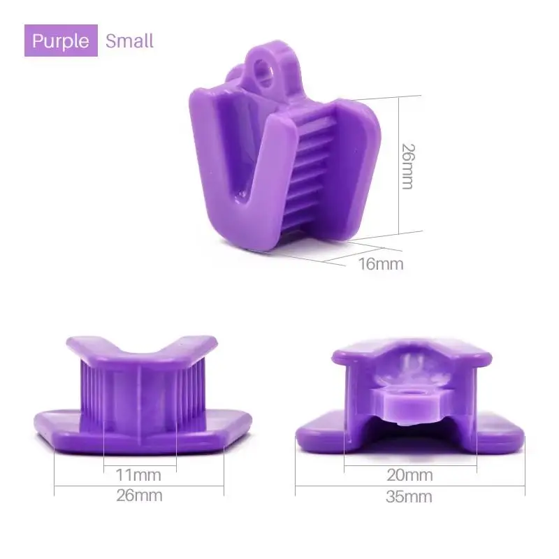 3 Stück/Set Dental-Oklusionspolster Gummi-Bissöffner Blöcke Mundstütze Wangenhalter Kleine Zahnmedizinische Hilfsmittel – Detail 10