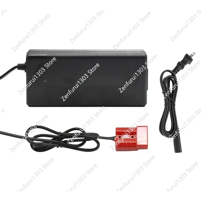 

48V 3A Lithium Battery Charger for Electric Pallet Jack EPT15 ET15H EPT40H EPT33H PPT44H, with SMH50A Plug