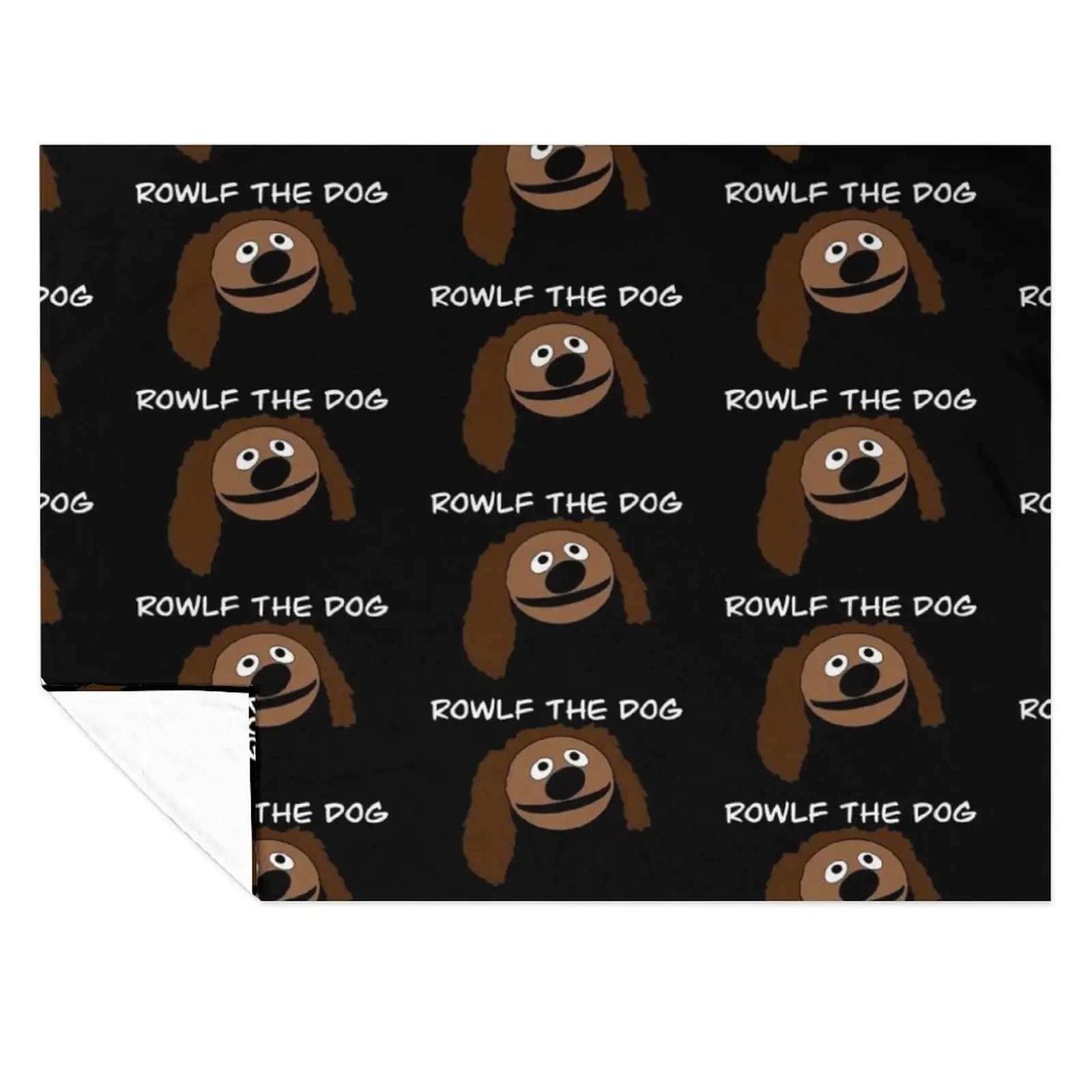 

The Muppets - Rowlf the Dog Throw Blanket Weighted Hairy Picnic anime Blankets