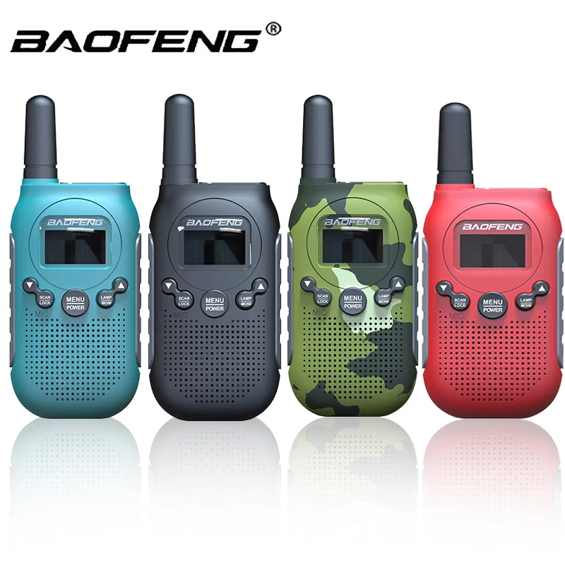 

Baofeng Mini Walkie Talkie BF-T6 Two Way Ham Cb Radio Portable Transceiver Children's Birthday Gift Toy Phone Handheld Intercom