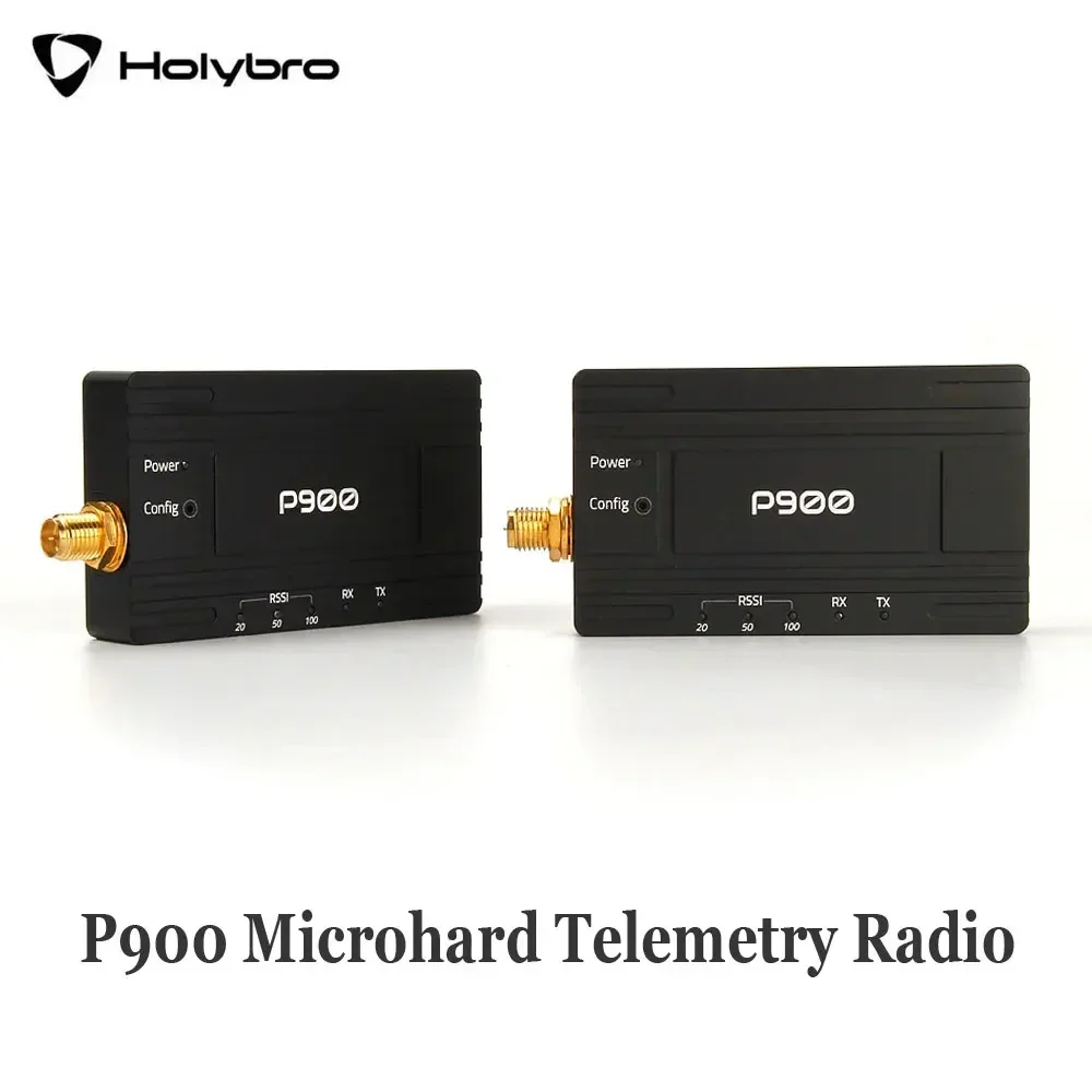 Modul Radio Holybro P900 900MHz 1W Berbasis Chip Microhard Jarak Jauh untuk Pixhawk / APM / PaparazziUAV