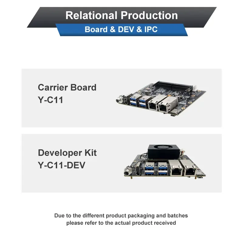 Jetson Orin NX16GEmbedded Computer AI Industrial PC Plink 11F1E2-Orin NX16G-128G