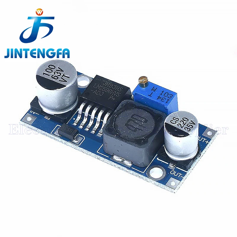 DC-LM2596HVS 48V Adjustable step-down module input 4.5-50v On-board stabilized voltage power supply