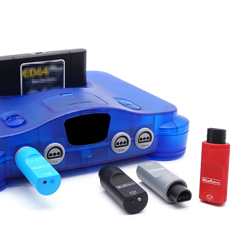 تصميم جديد محول وحدات تحكم الألعاب اللاسلكية BlueRetro لوحدة تحكم نينتندو 64 إلى PS3 PS4 PS5 نينتندو سويتش أذرع التحكم في ألعاب الفيديو