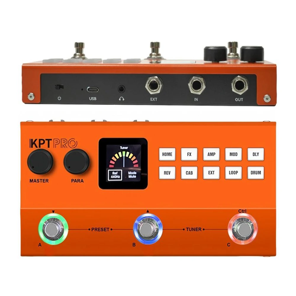 YUIMER KPT PRO マルチエフェクトペダル アップグレード版 ギター