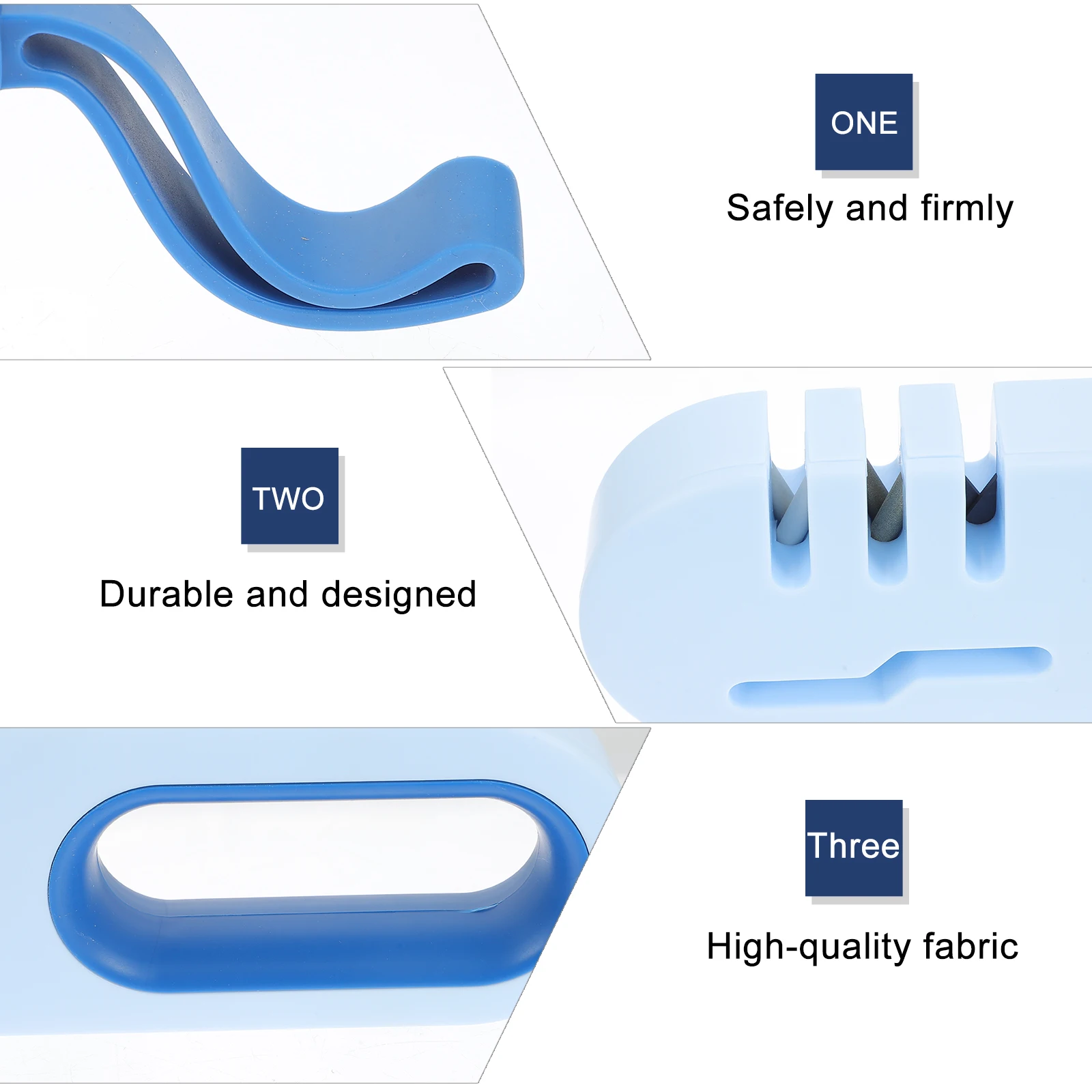 

Ergonomic Manual Knife For Kitchen Knives Scissors Compact Sharpener Tool High Quality Reshapes Angles Efficient