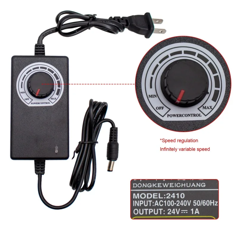 Reciprocating Cycle Linear Actuator DC 24V Gear Adjustable Telescopic Motor DIY Motor With Speed Controller Stroke 3-15CM