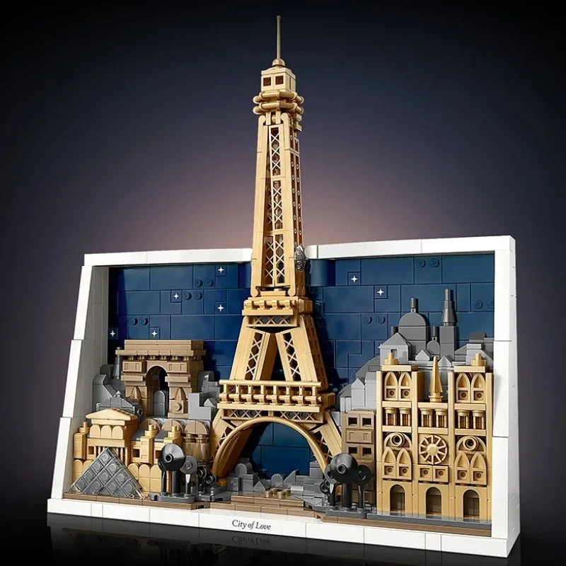 

Новая серия конструкторов 2026 года 21064 Baling Love City: игрушки для мальчиков и девочек, подарки на день рождения, аксессуары для декора мебели