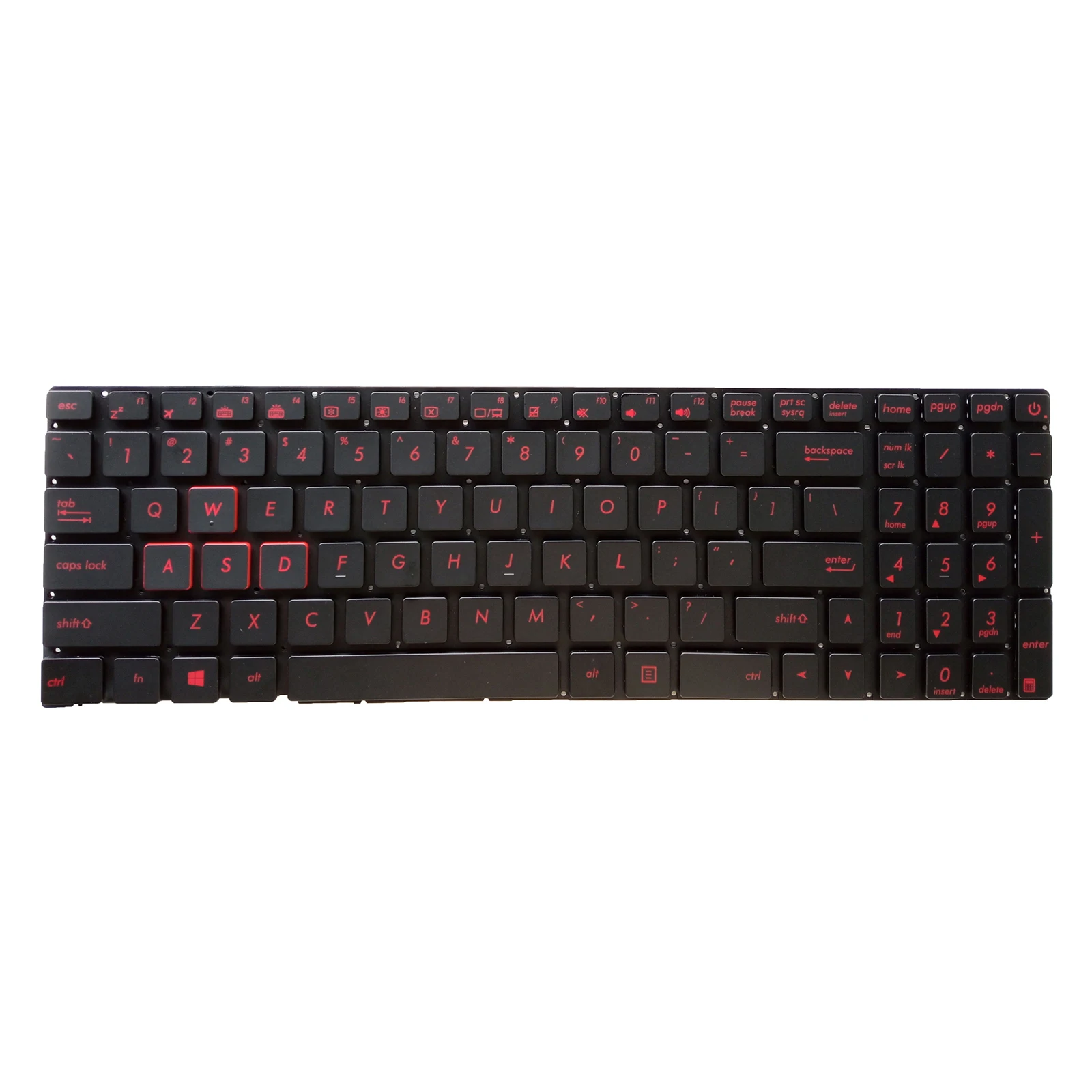 

for ASUS 90NB07Z1-R31UK0 zx50vw zx50v GL552VL GL552 GL552J GL552VW GL552JX GL552VX no pointer with backlight US Lapt0op Keyboard