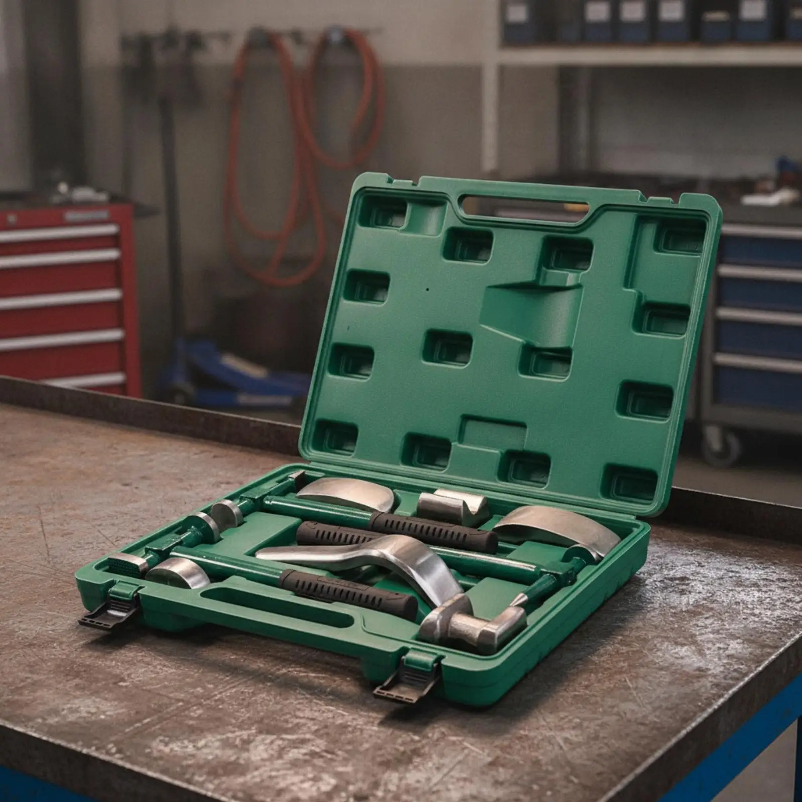 Sheet Metal Repair Tool Kit Convenient Hammer and Dolly Set Multi-Functional