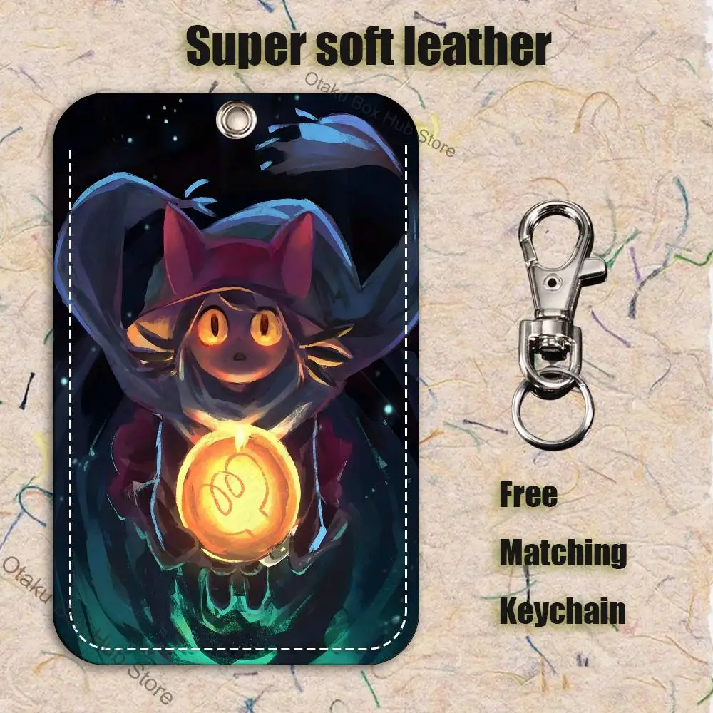 Anime N-Niko O-OneshotS Holder Keychain For Bank Business Work Card Holder Student Card Protective Case Bus Card view 4