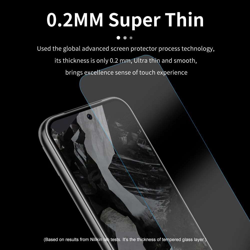 Nillkin For Google Pixel 9 Pro XL/Pixel 8A H+PRO Anti-Explosion Half screen explosion-proof glass tempered film protective film