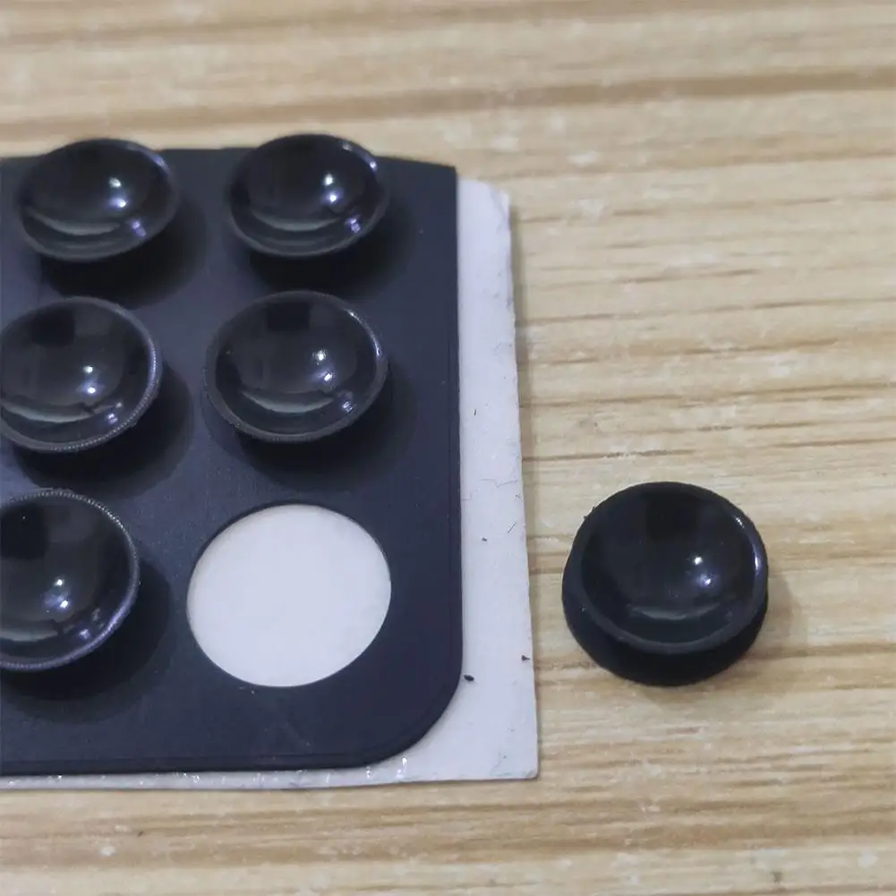 실리콘 흡입 컵 휴대폰 거치대 벽 스탠드 매트, 실리콘 흡입 폰 거치대, 사각형 미끄럼 방지 단면 케이스 마운트, 4 개, 1 개