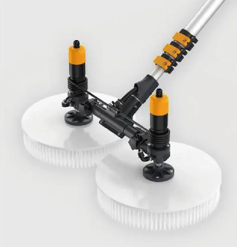 

Double Headed Solar Panel Cleaning Brush for Automatic Rotating Electric Photovoltaic Brush