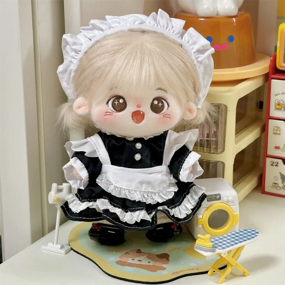 Toy Accessories 20cm Cotton Doll's Clothes Girl Skirt Princess Dress Doll Lolita Dress Mini Cute Cotton Doll Lolita Outfit Dress
