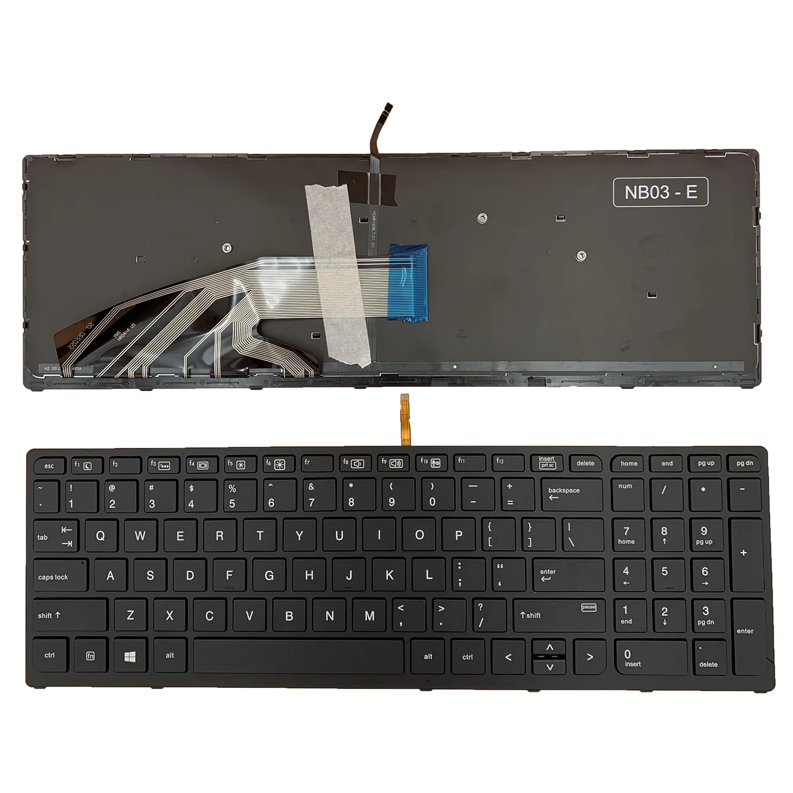 

Клавиатура ноутбука США для HP Zbook 15 G3 G4 17 G3 G4 848311-031 848311-001