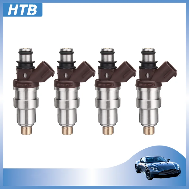 4x 5x 23250-75050 New Fuel Injector Nozzle For TOYOTA PRADO J90 HILUX RZN HIACE RCH 3RZ-FE 2.7L 23209-79095 2325075050